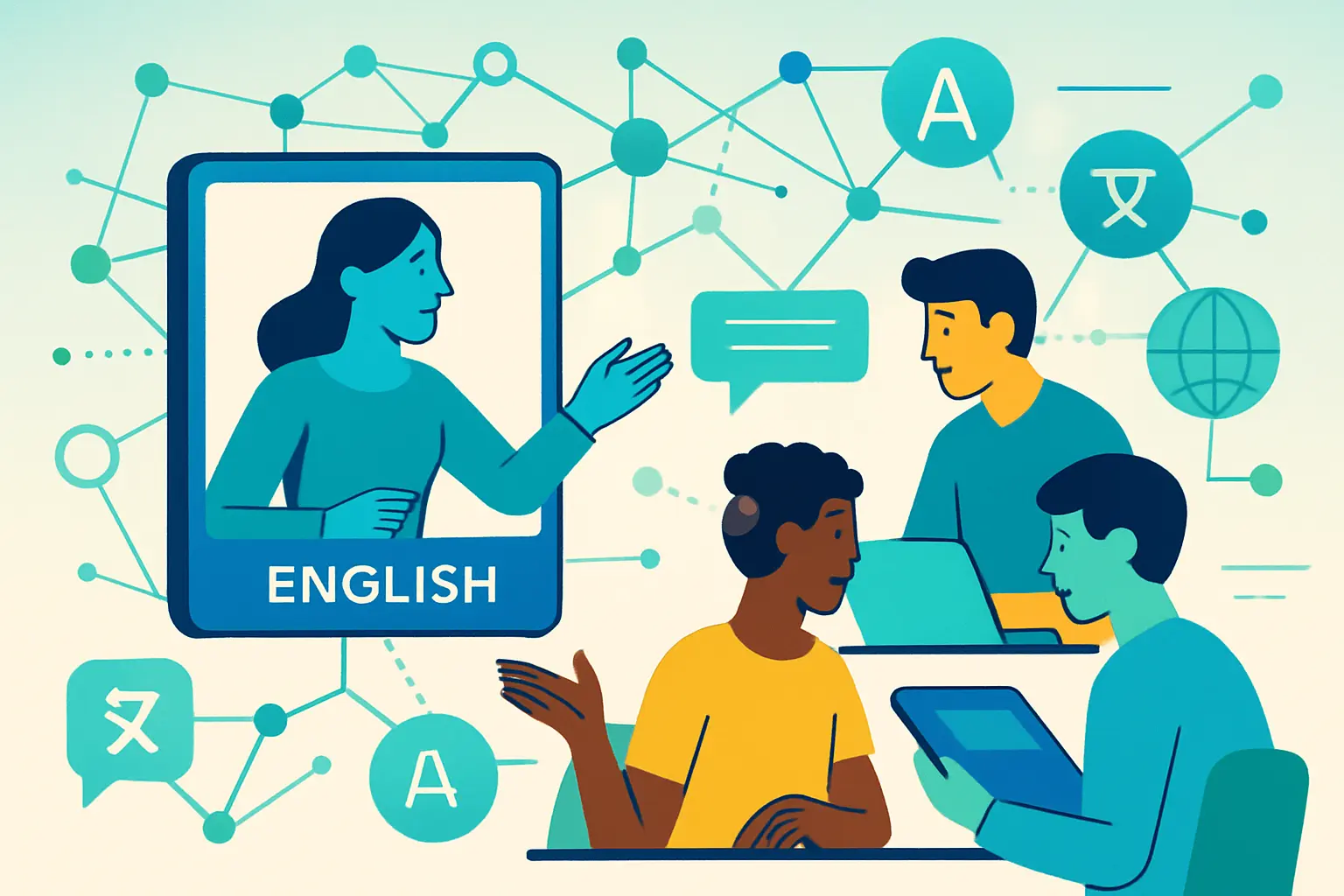 برنامج تعلم اللغة الإنجليزية لتقوية المهارات الأساسية