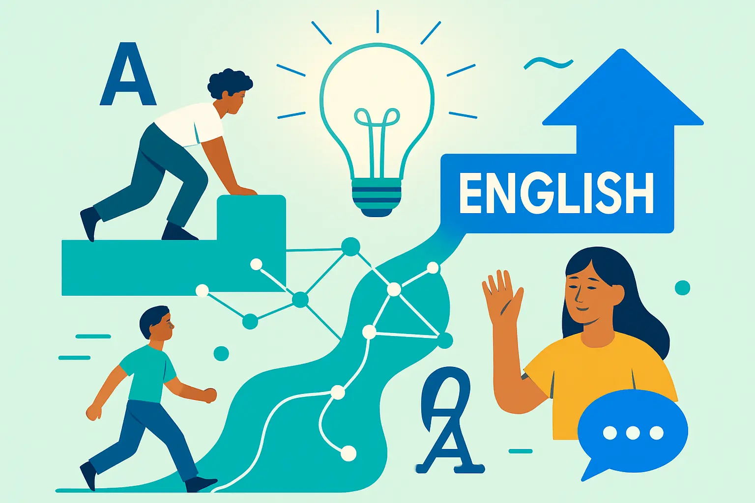 الحل لمشكلات تعلم اللغة الإنجليزية